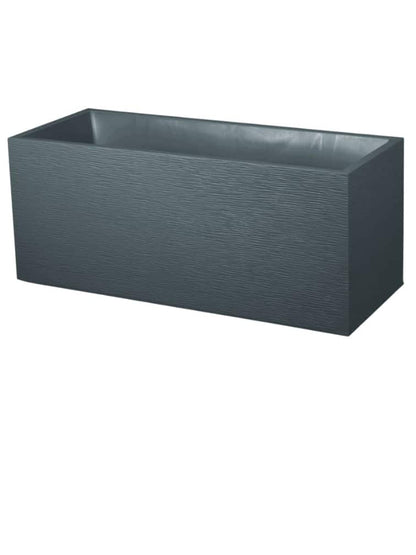 אדנית פסים | מידות 100X40X40 | אפור כהה